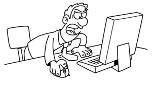 Angry Slow Computer User