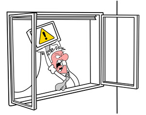 ThrowComputerOutWindow