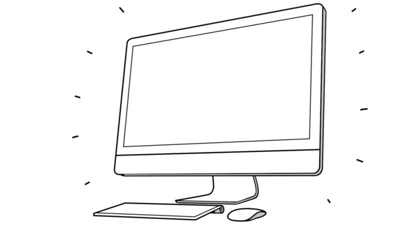 New Mac Computer Print