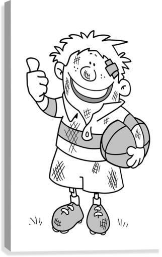 GumShieldKidProtectTeeth Canvas Print