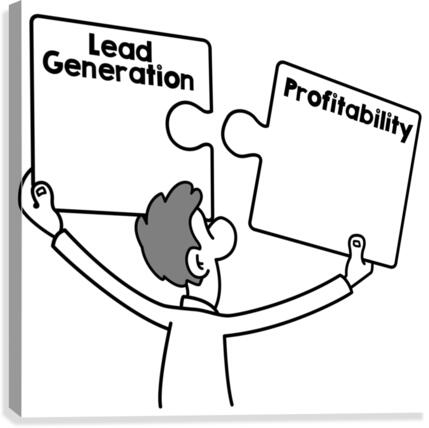 LeadGenMeansProfitability Canvas Print