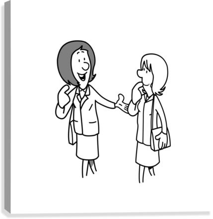 AskFriendRecommendation Canvas Print