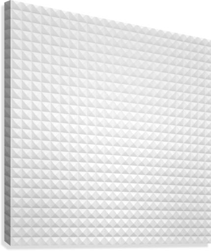 06 pyramid pattern Canvas Print