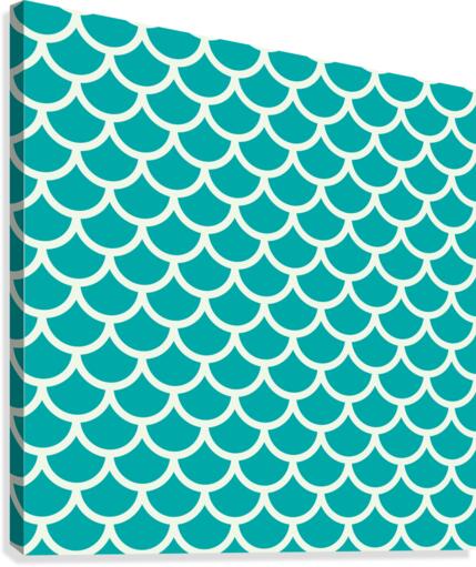 10 cloudy cloud pattern Canvas Print