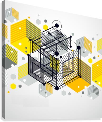 12 storage connection network Canvas Print