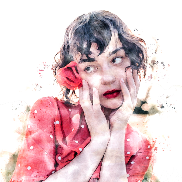 Surprised Look Print