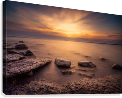 Point Petre Sunset Canvas Print