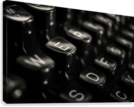 Keyboard Canvas Print