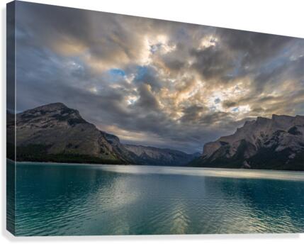 Alberta Lake Canvas Print