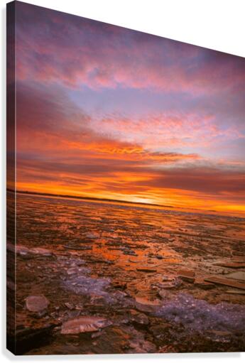 Fire and ICe Canvas Print
