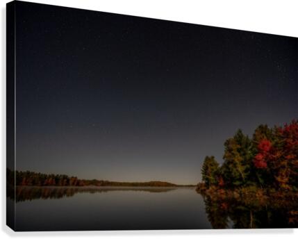 Night Scape Canvas Print