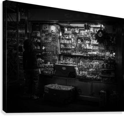 NYC Vendor Canvas Print