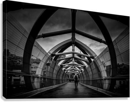 Toronto Foot Bridge Canvas Print