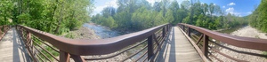 Seneca rocks hike panoramic