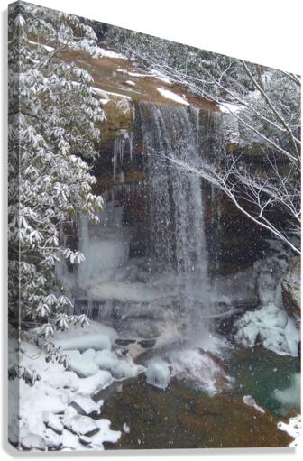Cucumber falls Canvas Print