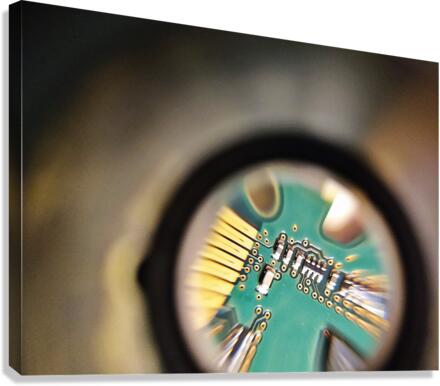 Macro tech Canvas Print