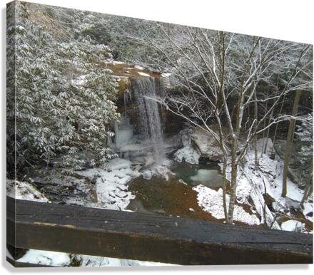 Cucumber falls Canvas Print