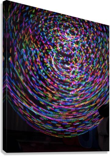 Flow art Canvas Print