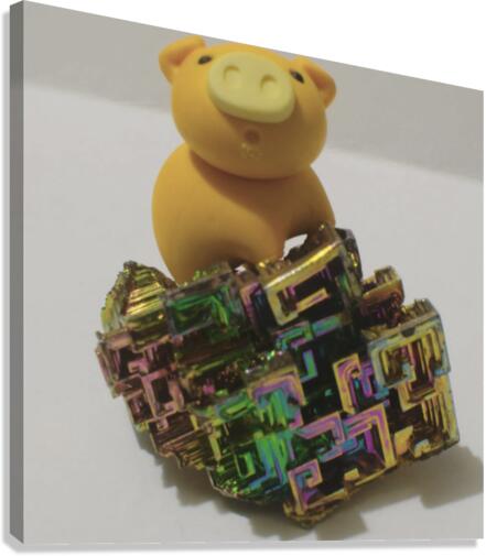 Bismuth Canvas Print