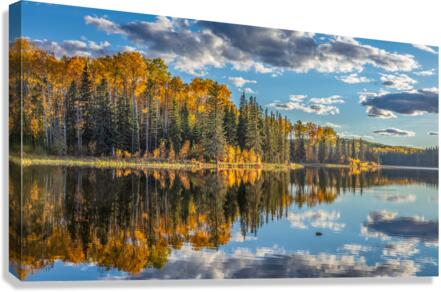 Engstrom Lake Canvas Print