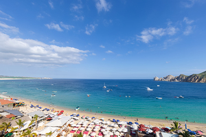 Mexico scenic beaches and playas of Cabo San Lucas Los Cabos in tourism Hotel Zone