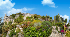 France French Riviera Eze Village scenic views and old town streets