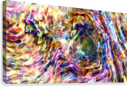 Rainbow Bloom Canvas Print