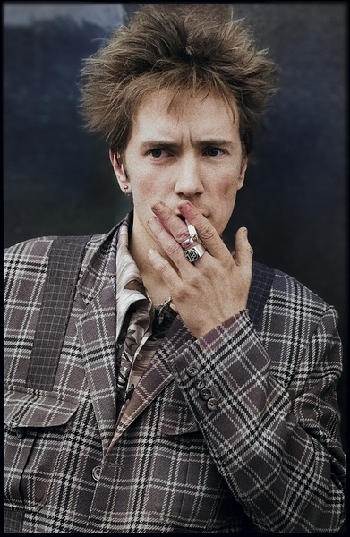 Johnny Rotten London 1981 by Andy Rosen