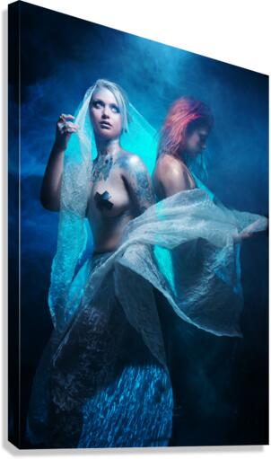 Fireice Canvas Print