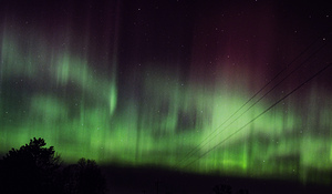Electric Sky Dance - Northern Lights Over Minnesota
