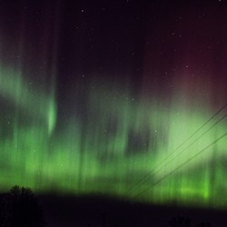 Electric Sky Dance - Northern Lights Over Minnesota
