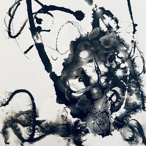 Swirling on canvas