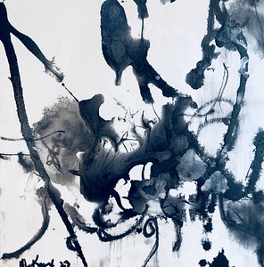 Swirling on canvas