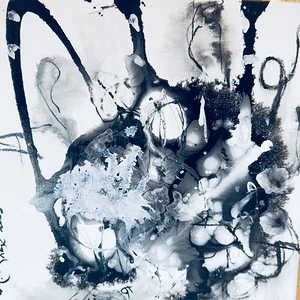 Swirling on canvas