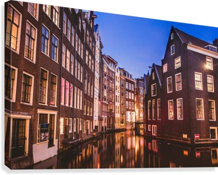 Amsterdam Lights  Canvas Print