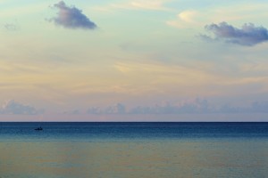 Lone fisherman