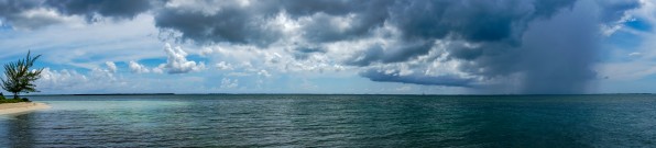 View of Georgetown  from Starfish Point in Grand Cayman by tommikee