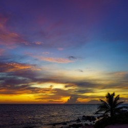 Colorful Caribbean Sky at Grand Cayman
