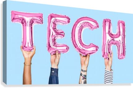 Tech Canvas Print