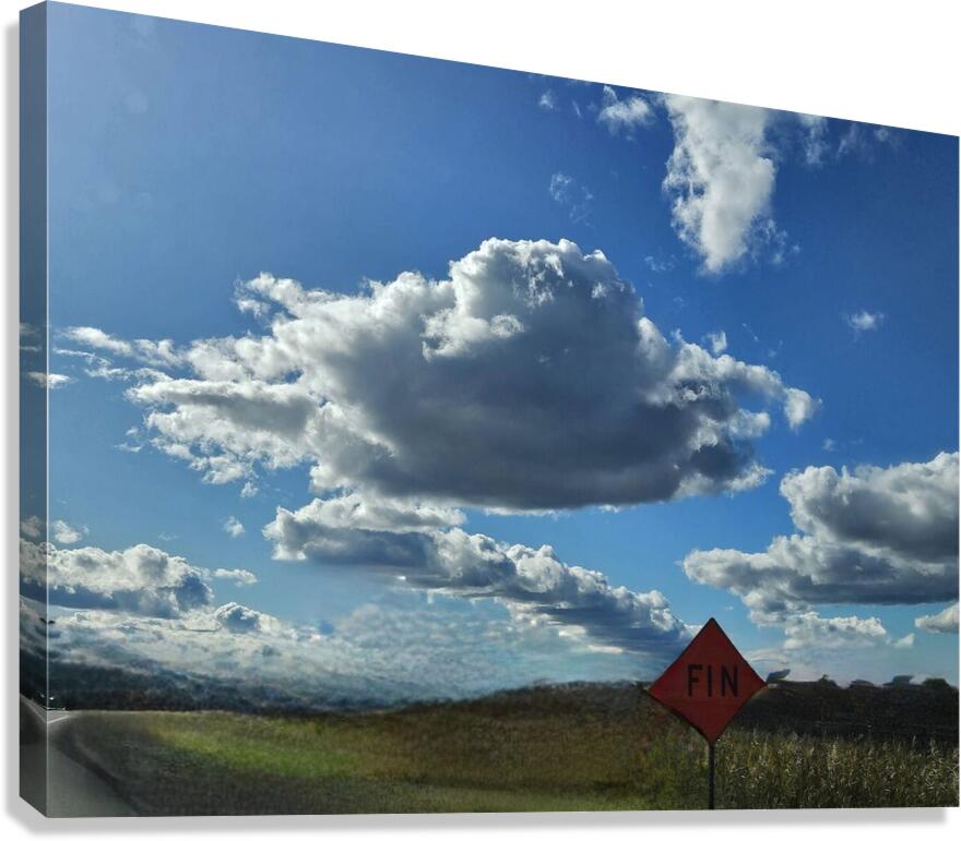La fin  Canvas Print
