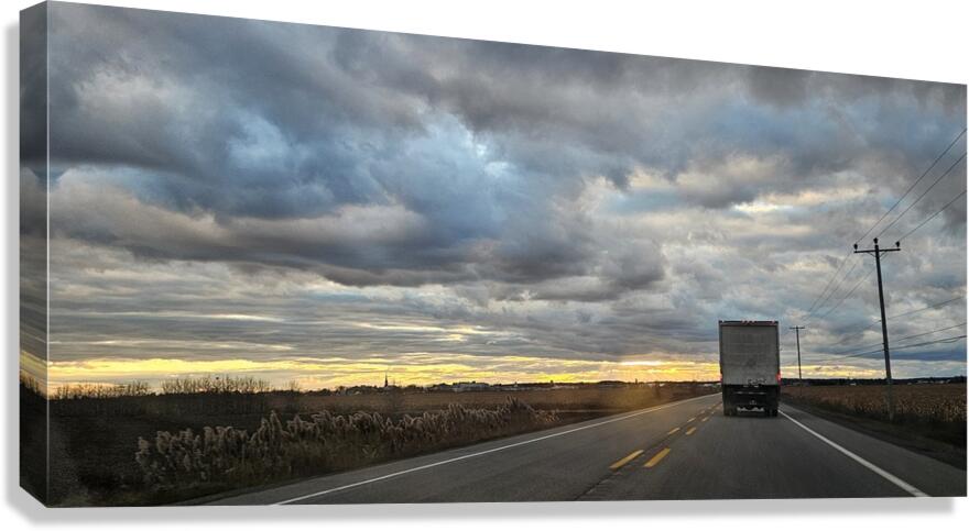 Recolte Canvas Print