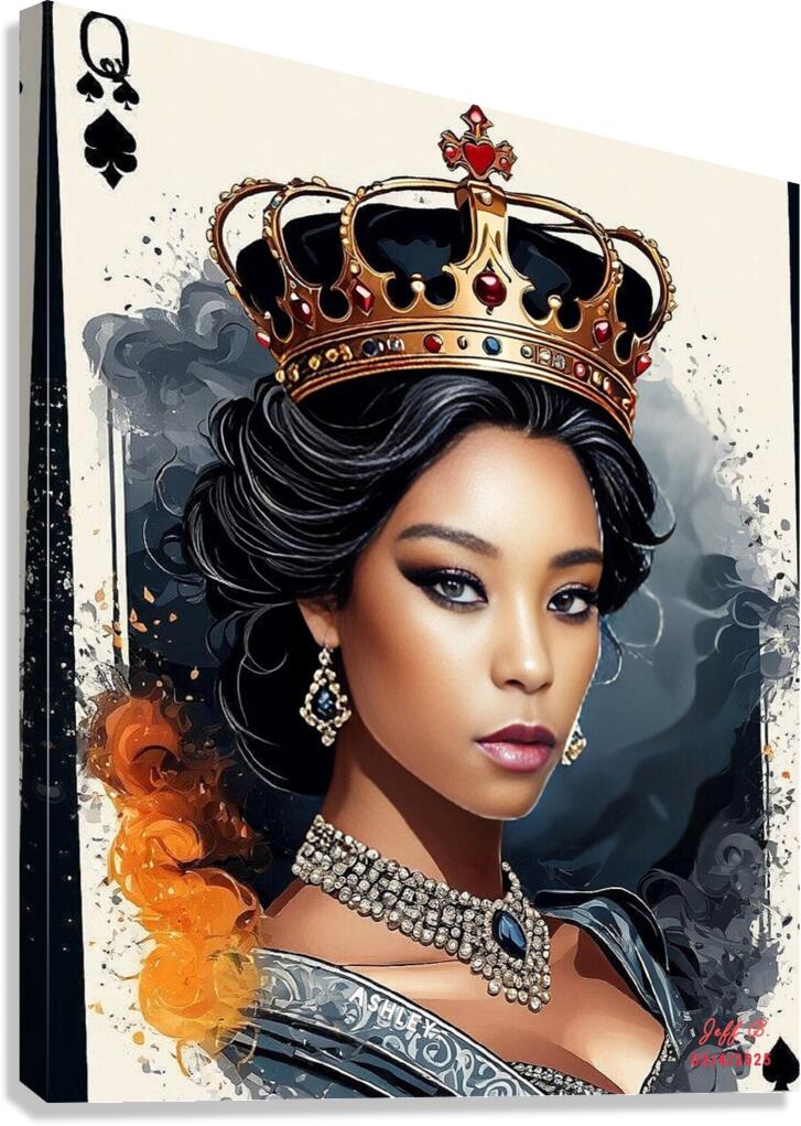 Queen Ashley Canvas Print