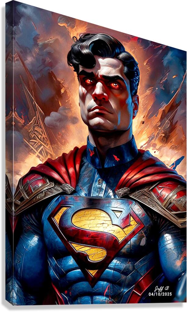 Superman  Canvas Print