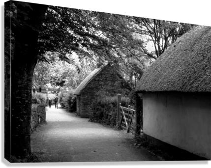 Chaume house Canvas Print