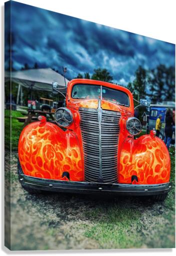 Hot Rod Canvas Print