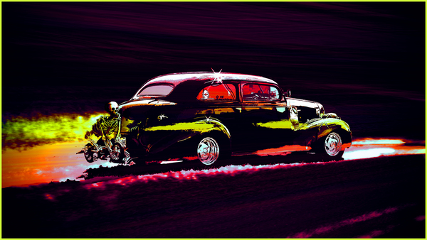 Take a ride Print