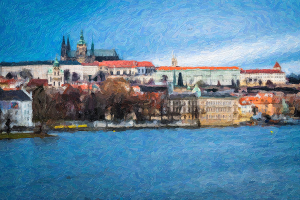 Sunny Castle  Print