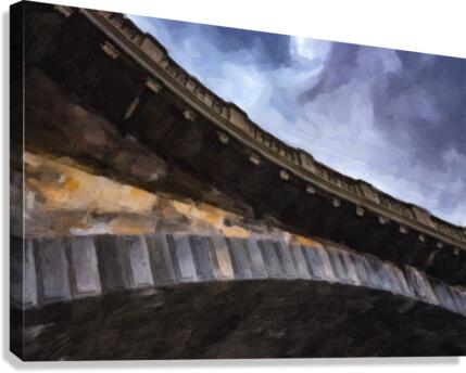 Overhead Span Canvas Print
