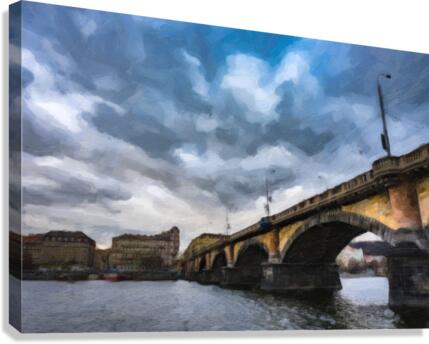 Palackeho Most  Canvas Print