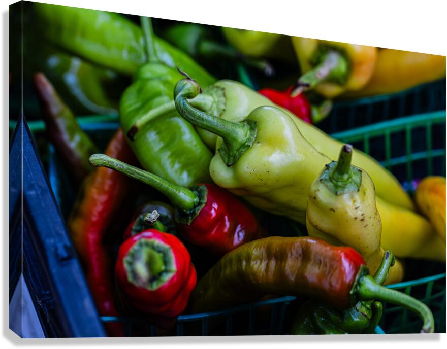 Peppers Canvas Print